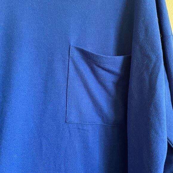 Sanctuary Vibrant Blue Pocket Front Sweater Sz 3x - Picture 8 of 9